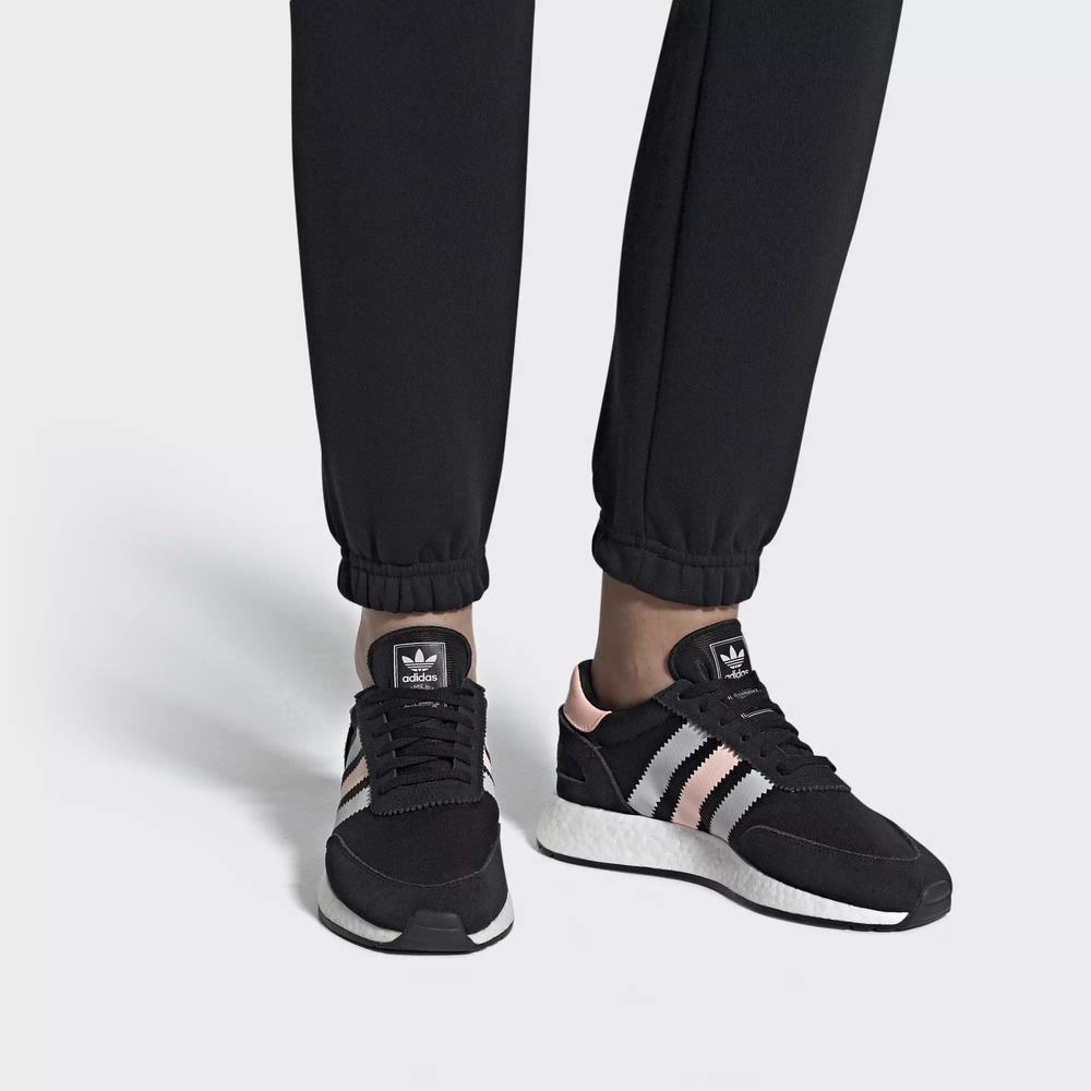 Adidas I-5923 Tenis Negros Para Mujer (MX-25765)
